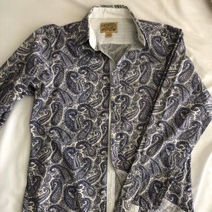 Daniel Cremieux Men’s Paisley LS Button-Down